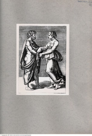 Vorderseite von  [http://creativecommons.org/publicdomain/mark/1.0/] Mann und eine Frau - , bh085413. Foto.