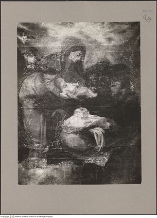 Vorderseite von Hutzel, Max [https://www.deutsche-digitale-bibliothek.de/content/lizenzen/rv-ez/] Die Madonna erscheint dem hl. Antonius von Padua? - Gesamtansicht, bh085452_recto. Foto: Hutzel, Max.