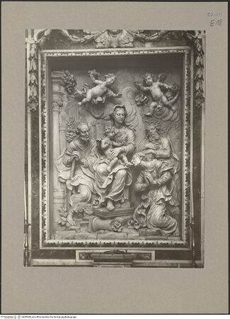 Vorderseite von Hutzel, Max [https://www.deutsche-digitale-bibliothek.de/content/lizenzen/rv-ez/] Heilige Familie - Gesamtansicht, bh085468_recto. Foto: Hutzel, Max.