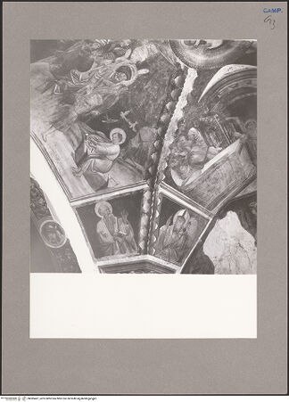 Vorderseite von Hutzel, Max [https://www.deutsche-digitale-bibliothek.de/content/lizenzen/rv-ez/] Szenen aus der Jugend ChristiDie vier Evangelisten mit Bezug auf die Kirchenväter - Die heiligen Matthäus und Ambrosius, bh085487_recto. Foto: Hutzel, Max.