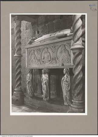 Vorderseite von Hutzel, Max [https://www.deutsche-digitale-bibliothek.de/content/lizenzen/rv-ez/] Grabmal des Graf Francesco II della Ratta - Detail, bh085525_recto. Foto: Hutzel, Max.