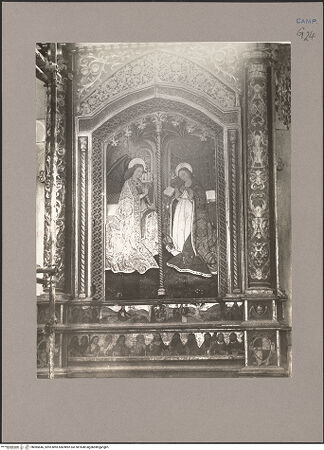 Vorderseite von Hutzel, Max [https://www.deutsche-digitale-bibliothek.de/content/lizenzen/rv-ez/] Verkündigung - Gesamtansicht, bh085646_recto. Foto: Hutzel, Max.