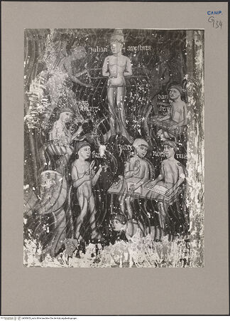 Vorderseite von Hutzel, Max [https://www.deutsche-digitale-bibliothek.de/content/lizenzen/rv-ez/] Jüngstes GerichtUnteres Register, links: die Hölle - Detail, bh085655_recto. Foto: Hutzel, Max.