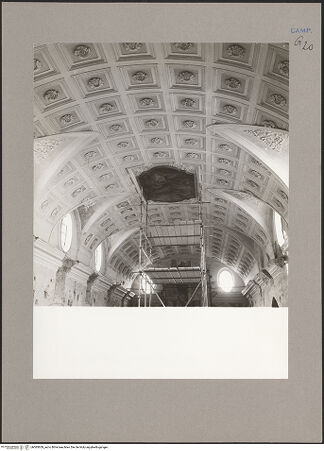 Vorderseite von Hutzel, Max [https://www.deutsche-digitale-bibliothek.de/content/lizenzen/rv-ez/] Chiesa dell'Annunziata - Gewölbe, bh085659_recto. Foto: Hutzel, Max.