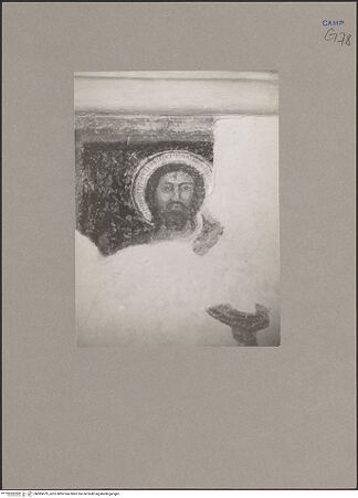 Vorderseite von Hutzel, Max [https://www.deutsche-digitale-bibliothek.de/content/lizenzen/rv-ez/] Heiliger Christophorus (?) - Gesamtansicht, bh085679_recto. Foto: Hutzel, Max.