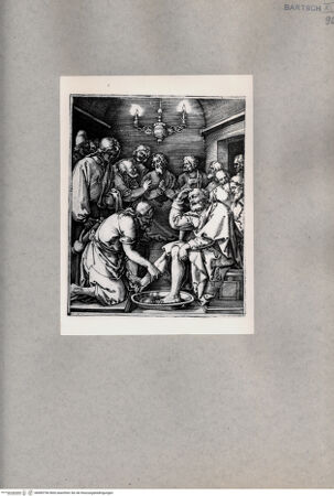 Vorderseite von  [http://creativecommons.org/publicdomain/mark/1.0/] Fußwaschung - , bh085756. Foto.