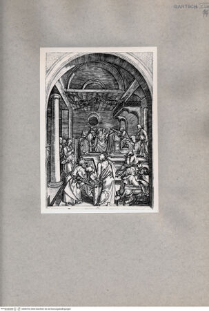 Vorderseite von  [http://creativecommons.org/publicdomain/mark/1.0/] Jesus im Tempel - , bh085762. Foto.