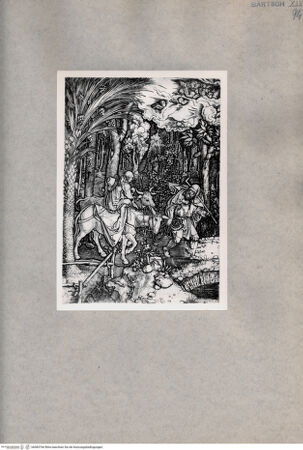 Vorderseite von  [http://creativecommons.org/publicdomain/mark/1.0/] Flucht nach Ägypten - , bh085766. Foto.