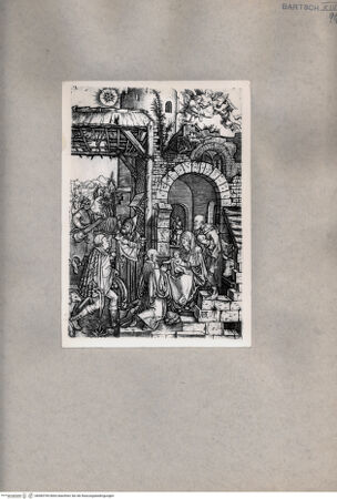 Vorderseite von  [http://creativecommons.org/publicdomain/mark/1.0/] Anbetung der Könige - , bh085769. Foto.