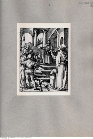 Vorderseite von  [http://creativecommons.org/publicdomain/mark/1.0/] Christus vor Pilatus - , bh085778. Foto.
