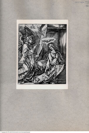 Vorderseite von  [http://creativecommons.org/publicdomain/mark/1.0/] Verkündigung - , bh085783. Foto.