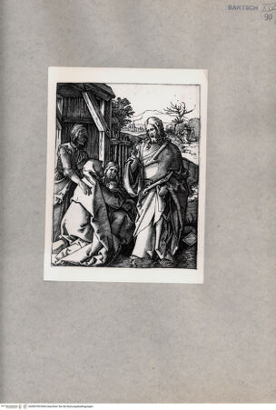 Vorderseite von  [http://creativecommons.org/publicdomain/mark/1.0/] Christus bei seiner Mutter - , bh085785. Foto.