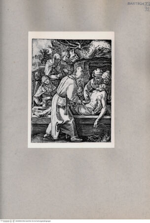 Vorderseite von  [http://creativecommons.org/publicdomain/mark/1.0/] Grablegung - , bh085806. Foto.