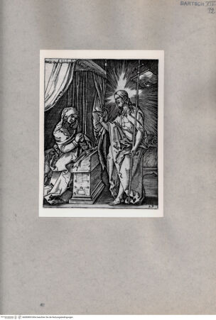 Vorderseite von  [http://creativecommons.org/publicdomain/mark/1.0/] Christus bei seiner Mutter - , bh085809. Foto.