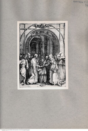 Vorderseite von  [http://creativecommons.org/publicdomain/mark/1.0/] Vermählung von Maria und Josef - , bh085823. Foto.