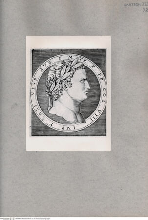 Vorderseite von  [http://creativecommons.org/publicdomain/mark/1.0/] Titus - , bh085840. Foto.