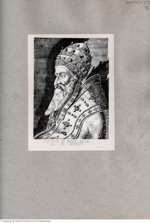 Vorderseite von  [http://creativecommons.org/publicdomain/mark/1.0/] Paul III. - , bh085866. Foto.