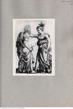 Vorderseite von  [http://creativecommons.org/publicdomain/mark/1.0/] Alter Mann und junge Frau - , bh085921. Foto.