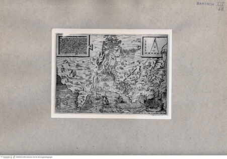 Vorderseite von  [http://creativecommons.org/publicdomain/mark/1.0/] Geographische Karte von Tunis - , bh085926. Foto.