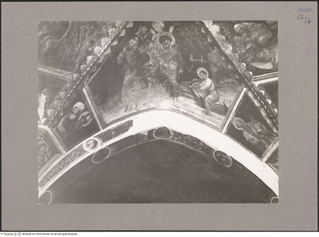 Vorderseite von Hutzel, Max [https://www.deutsche-digitale-bibliothek.de/content/lizenzen/rv-ez/] Szenen aus der Jugend ChristiDas Christuskind erschafft aus Lehm lebende Vögel - Teilansicht, bh085949_recto. Foto: Hutzel, Max.