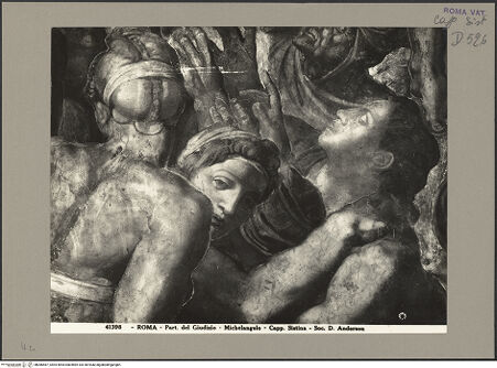 Vorderseite von Alinari [https://www.deutsche-digitale-bibliothek.de/content/lizenzen/rv-ez/] Das Jüngste Gericht - weibliche Figuren zur Rechten Christi, bh086587_recto. Foto.