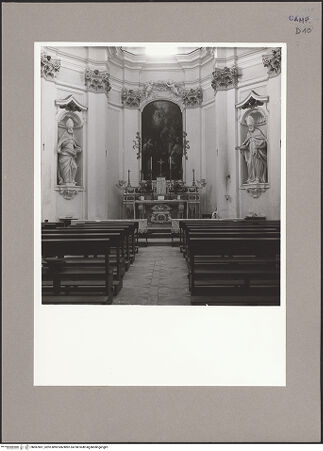 Vorderseite von Hutzel, Max [https://www.deutsche-digitale-bibliothek.de/content/lizenzen/rv-ez/] DomCappella di San Paride - Teilansicht (Altarraum), bh087801_recto. Foto: Hutzel, Max.