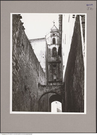 Vorderseite von Hutzel, Max [https://www.deutsche-digitale-bibliothek.de/content/lizenzen/rv-ez/] Ave Gratia Plena - Campanile, Teilansicht, bh087807_recto. Foto: Hutzel, Max.