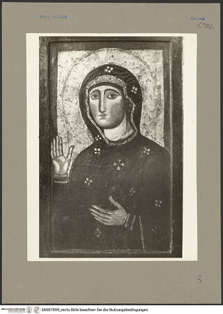 Vorderseite von Valenti [https://www.deutsche-digitale-bibliothek.de/content/lizenzen/rv-ez/] Marienikone - , bh087899_recto. Foto.