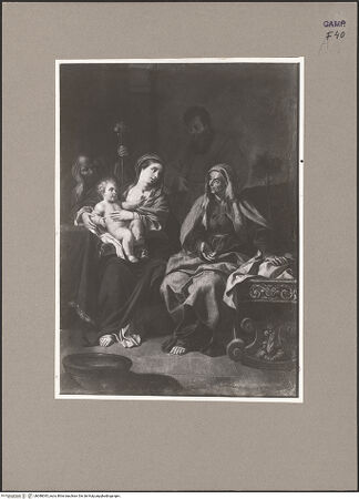 Vorderseite von Sopr. BAS NA [https://www.deutsche-digitale-bibliothek.de/content/lizenzen/rv-ez/] Heilige Familie - Gesamtansicht (nach der Restaurierung), bh088045_recto. Foto.
