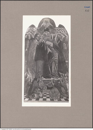 Vorderseite von Sopr. BAS NA [https://www.deutsche-digitale-bibliothek.de/content/lizenzen/rv-ez/] Marienkrönung - Gesamtansicht (nach der Restaurierung), bh088057_recto. Foto.