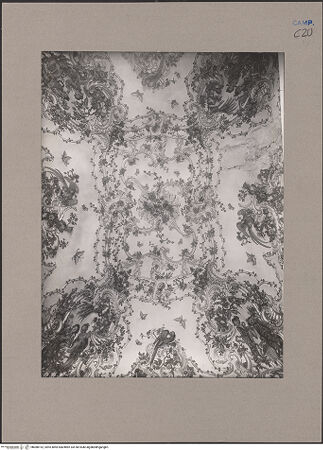 Vorderseite von Sopr. BAS NA [https://www.deutsche-digitale-bibliothek.de/content/lizenzen/rv-ez/] Dekoration des Kabinettes der Königin Maria Amalia - Decke, bh088152_recto. Foto.