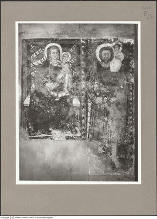 Vorderseite von Hutzel, Max [https://www.deutsche-digitale-bibliothek.de/content/lizenzen/rv-ez/] Madonna und Heiliger Christophorus - Gesamtansicht, bh088551_recto. Foto: Hutzel, Max.