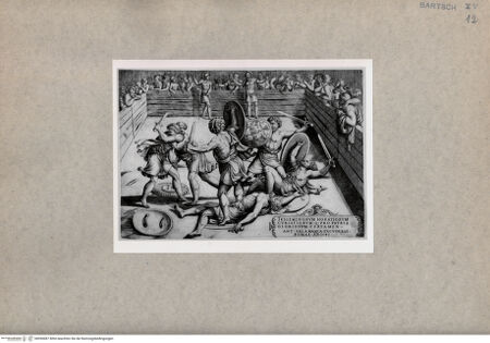 Vorderseite von  [http://creativecommons.org/publicdomain/mark/1.0/] Horatier und Curiatier - , bh090687. Foto.