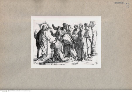 Vorderseite von  [http://creativecommons.org/publicdomain/mark/1.0/] Christus und Heiliger Petrus - , bh090689. Foto.