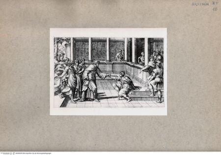 Vorderseite von  [http://creativecommons.org/publicdomain/mark/1.0/] Christus und der Blindgeborene - , bh090690. Foto.