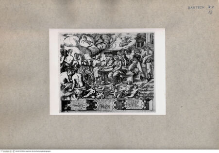 Vorderseite von  [http://creativecommons.org/publicdomain/mark/1.0/] Allegorie - , bh090702. Foto.