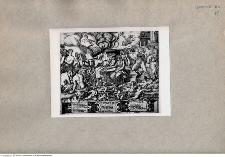 Vorderseite von  [http://creativecommons.org/publicdomain/mark/1.0/] Allegorie - , bh090703. Foto.