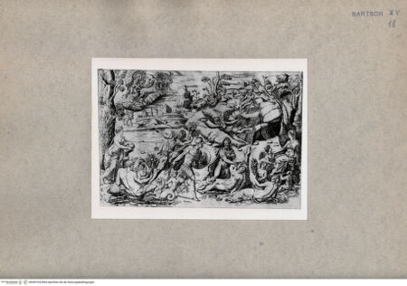 Vorderseite von  [http://creativecommons.org/publicdomain/mark/1.0/] Krieger und Frauen - , bh090704. Foto.