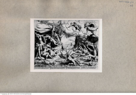 Vorderseite von  [http://creativecommons.org/publicdomain/mark/1.0/] Tod der Kinder Niobes - , bh090707. Foto.