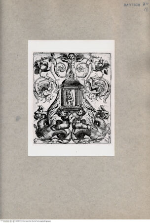 Vorderseite von  [http://creativecommons.org/publicdomain/mark/1.0/] Ornament - , bh090722. Foto.