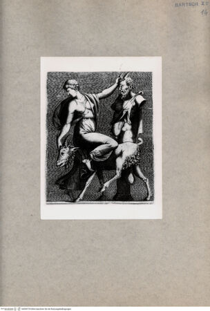 Vorderseite von  [http://creativecommons.org/publicdomain/mark/1.0/] Bacchanten - , bh090729. Foto.