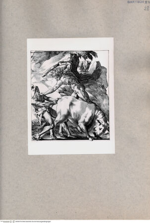 Vorderseite von  [http://creativecommons.org/publicdomain/mark/1.0/] Herkules und Kakus - , bh090793. Foto.