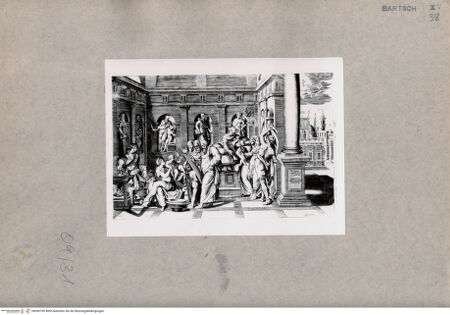 Vorderseite von  [http://creativecommons.org/publicdomain/mark/1.0/] Geburt des heiligen Johannes - , bh090795. Foto.