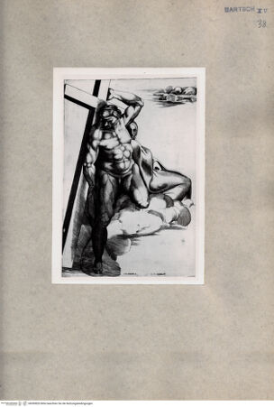 Vorderseite von  [http://creativecommons.org/publicdomain/mark/1.0/] Mann, das Kreuz tragend - , bh090820. Foto.