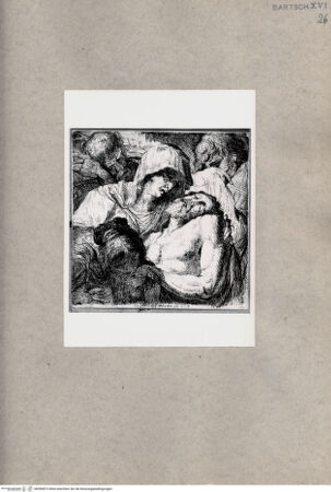 Vorderseite von  [http://creativecommons.org/publicdomain/mark/1.0/] Pietà - , bh090873. Foto.