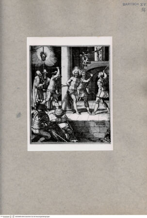Vorderseite von  [http://creativecommons.org/publicdomain/mark/1.0/] Geißelung Christi - , bh090883. Foto.