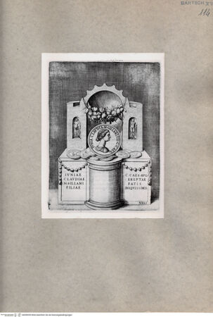 Vorderseite von  [http://creativecommons.org/publicdomain/mark/1.0/] Medaillen der römischen Kaiserinnen - , bh090939. Foto.