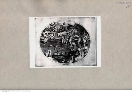 Vorderseite von  [http://creativecommons.org/publicdomain/mark/1.0/] Diana und Nymphen - , bh090985. Foto.