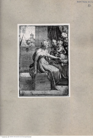 Vorderseite von  [http://creativecommons.org/publicdomain/mark/1.0/] Frau mit zwei Kindern - , bh090991. Foto.