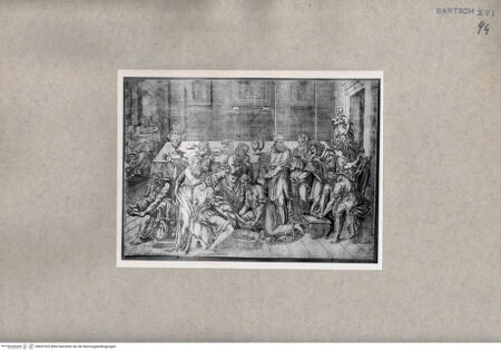 Vorderseite von  [http://creativecommons.org/publicdomain/mark/1.0/] Fußwaschung - , bh091029. Foto.